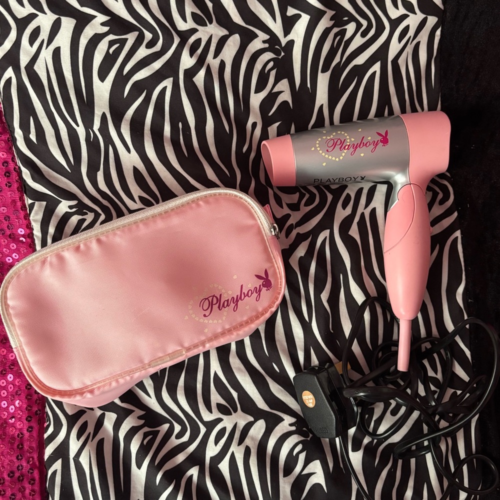 PLAYBOY Travel Hairdryer